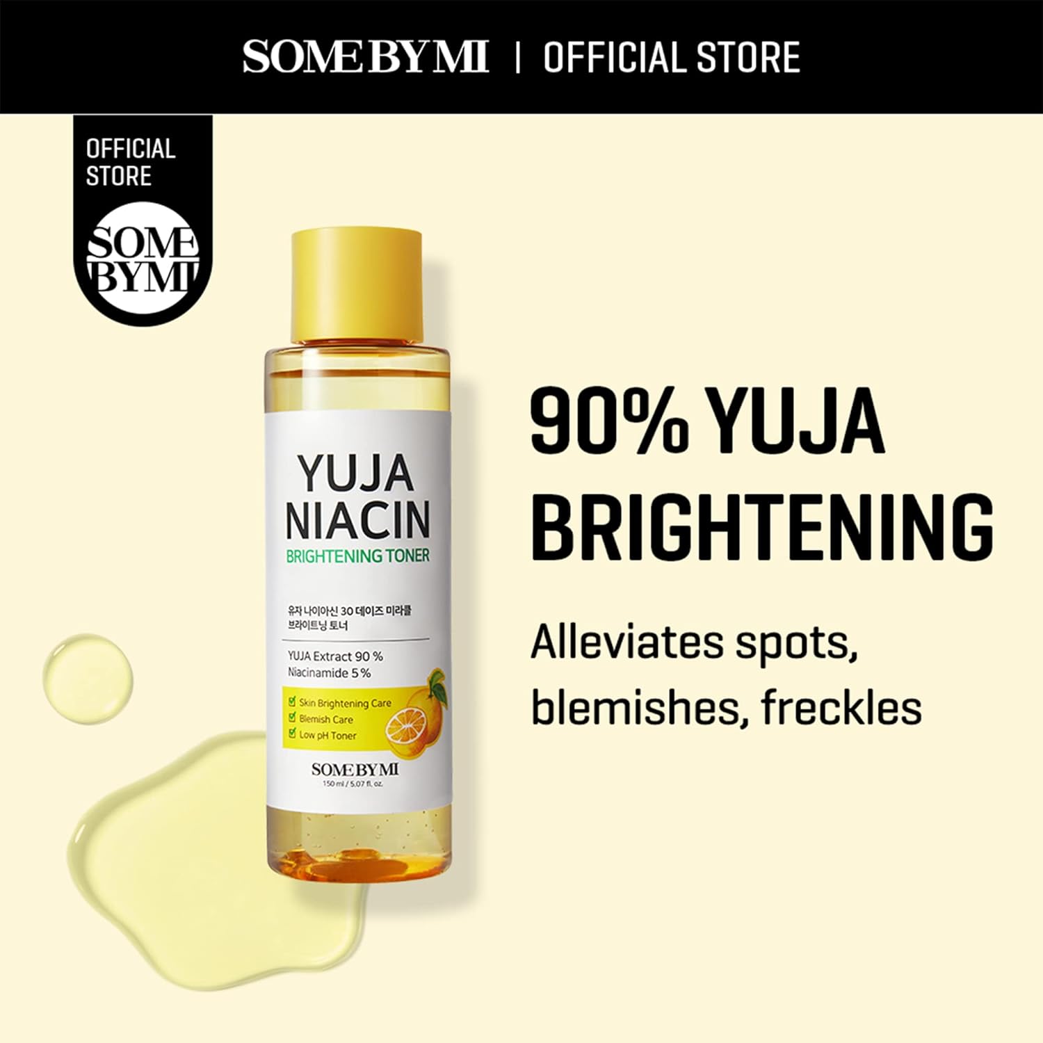 SOME BY MI - Yuja Niacin Brightening Toner - 150ml