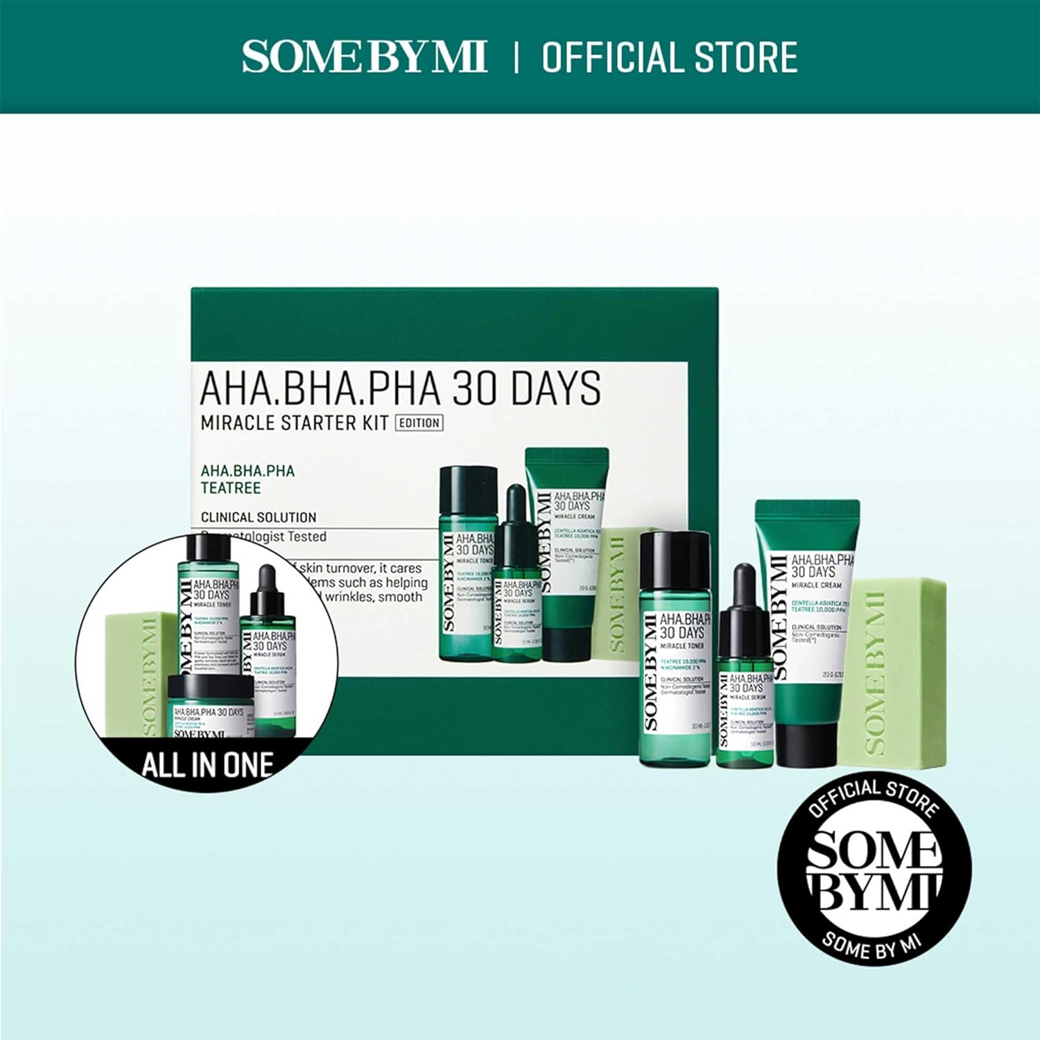 SOME BY MI -  AHA BHA PHA 30 Days Starter Limited Edition Set of 4