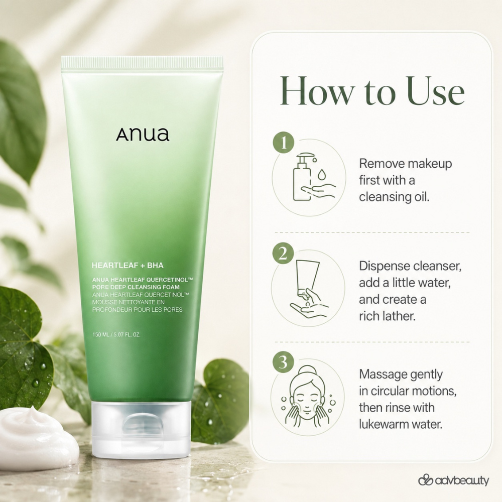 Anua Heartleaf Quercetinol Pore Deep Cleansing Foam - view 3