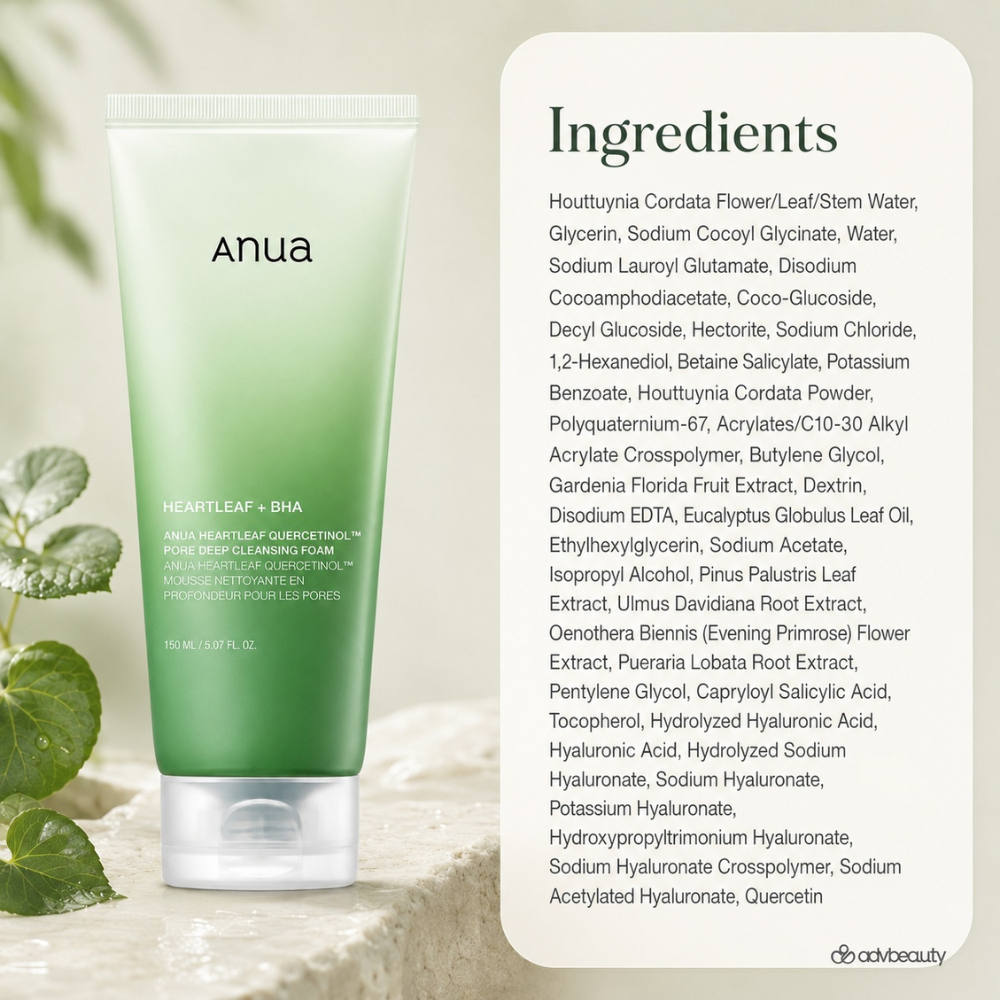 Anua Heartleaf Quercetinol Pore Deep Cleansing Foam - view 5