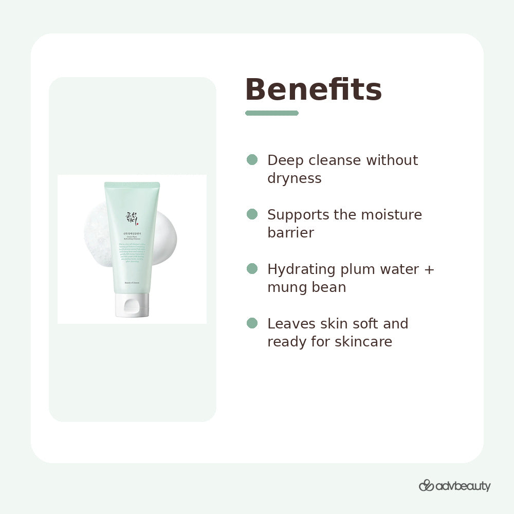 Beauty of Joseon Green Plum Refreshing Cleanser 100ml