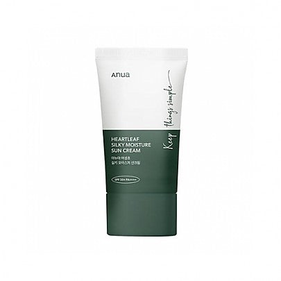 Anua Heartleaf Silky Moisture Sunscreen 50 ml