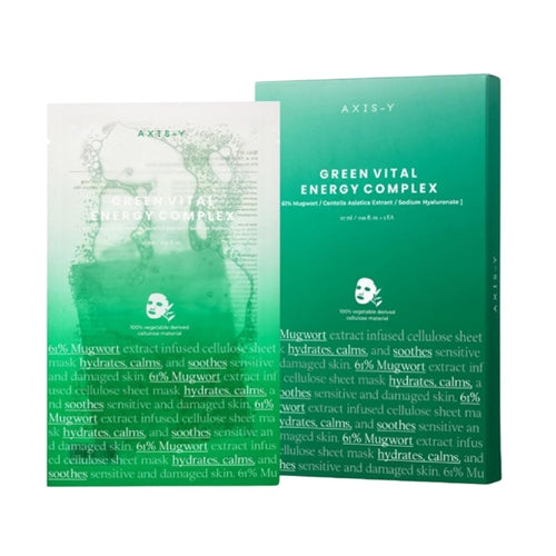 Axis-Y Green Vital Energy Complex Mask 5ea