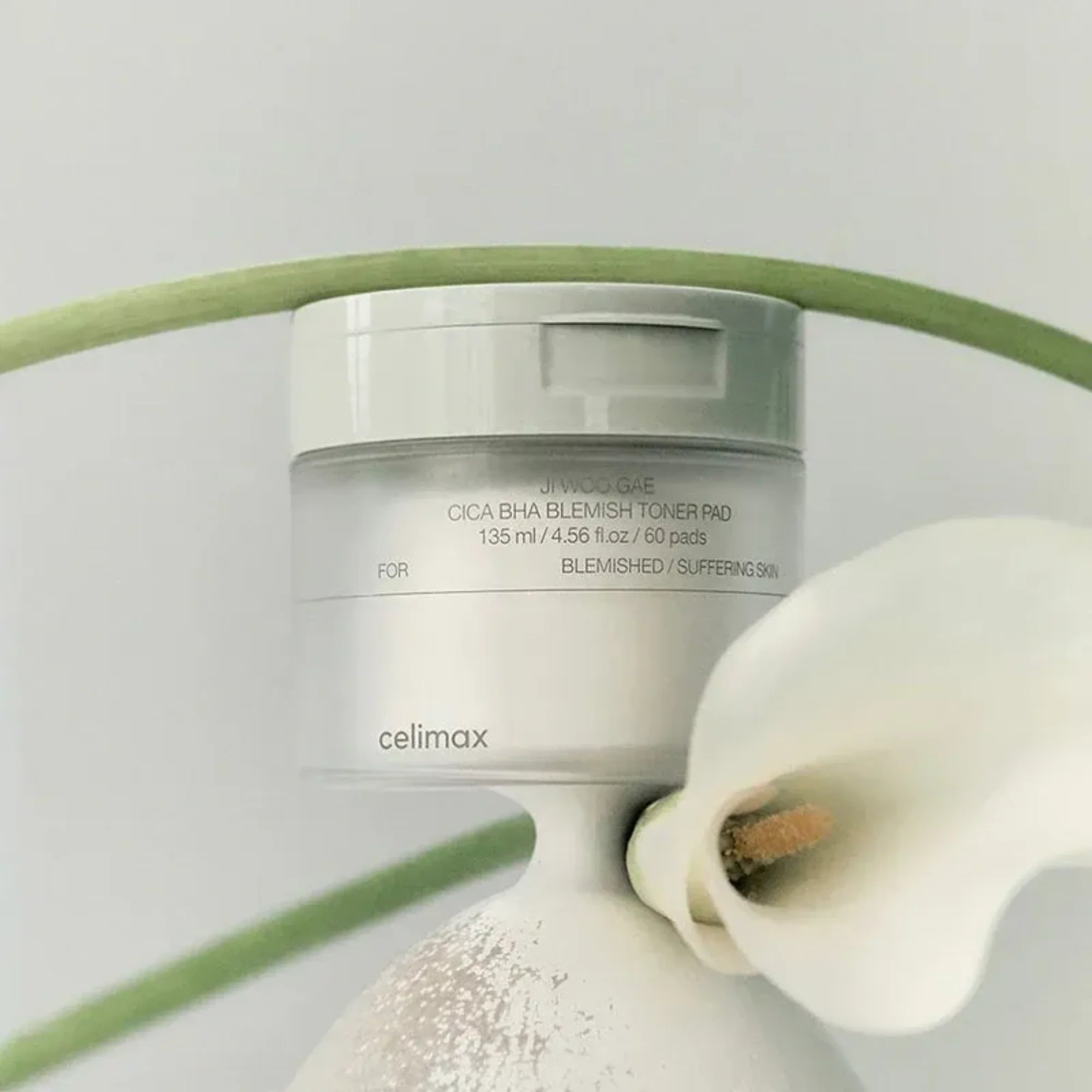 Celimax Ji Woo Gae Cica BHA Blemish Toner Pad 60pcs