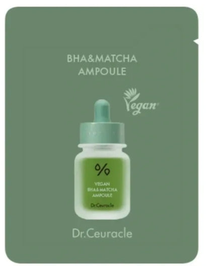 Dr.Ceuracle Vegan BHA & Matcha Ampoule Sample 2 ml sample