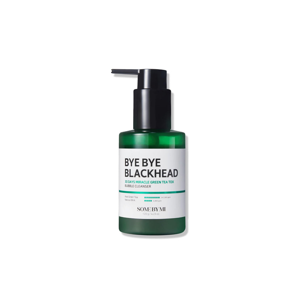 SOME BY MI – Bye Bye Blackhead 30 Days Miracle Green Tea Tox Bubble Cleanser - 120ml