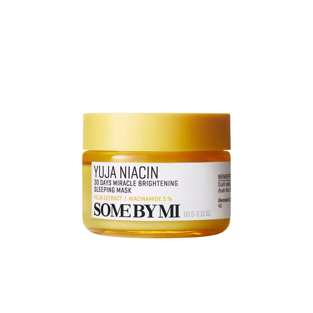 SOME BY MI - Maschera illuminante per dormire Yuja Niacin 30 Day Miracle - 60 g