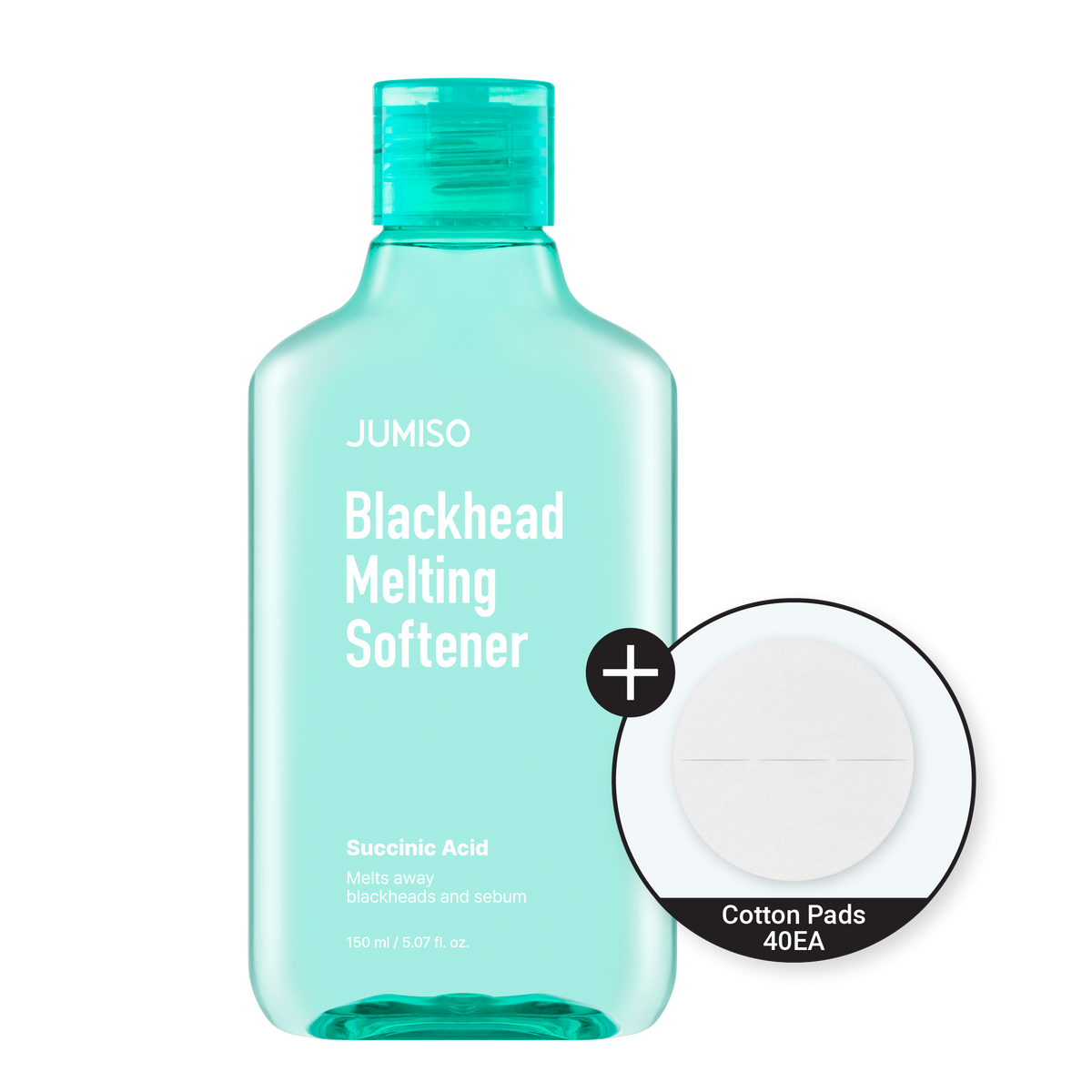 Jumiso Blackhead Melting Softner + Cotton Pad + Cotton Swab 150 ml