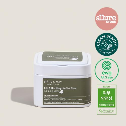 Mary&May Cica Houttuynia Tea Tree Calming Mask 30 sheet masks