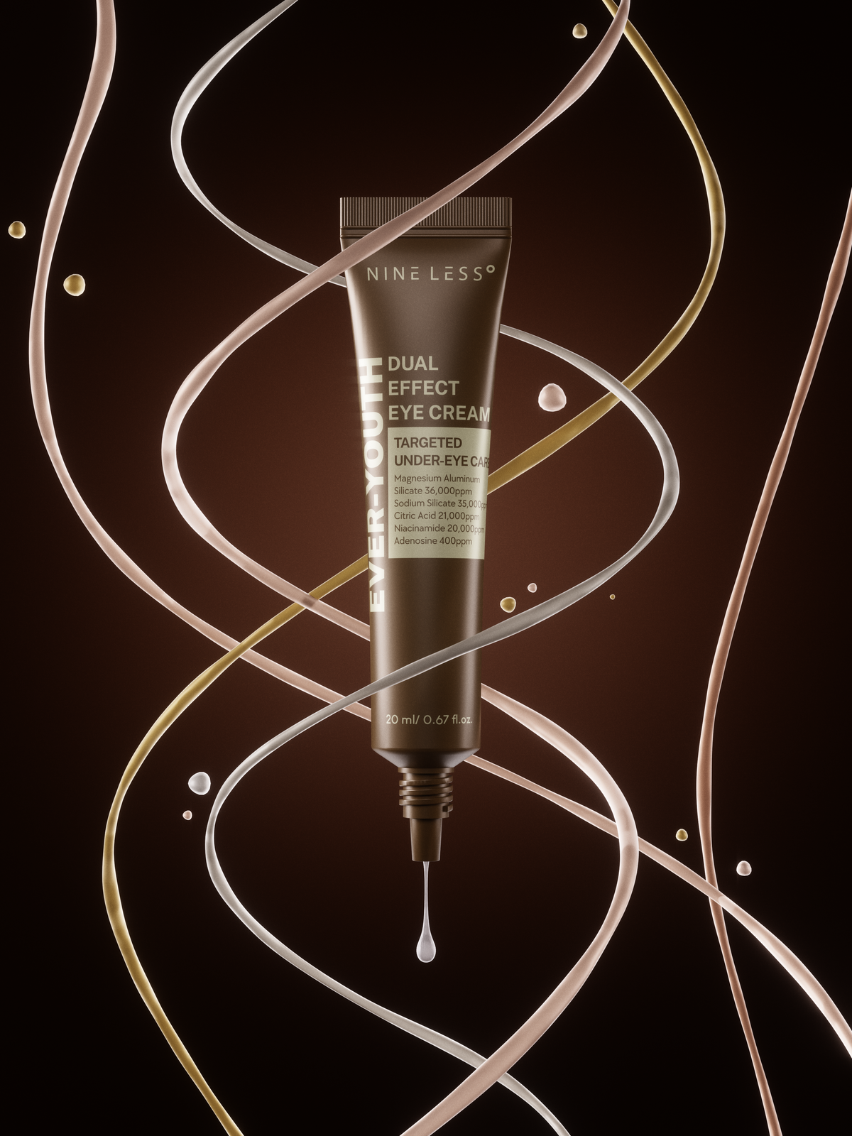 Nine Less Ever-Youth Dual Effect Eye Cream 20 ml