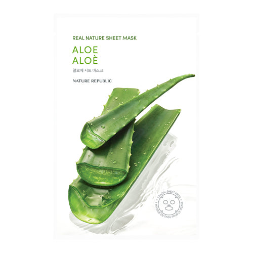 Nature Republic Real Nature Sheet Mask Aloe 23 ml
