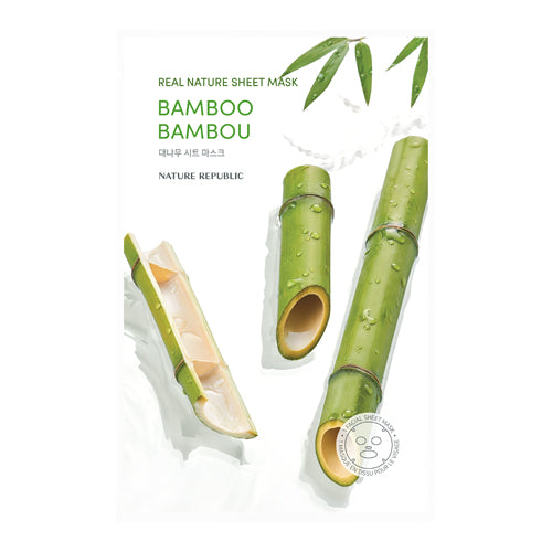 Nature Republic Real Nature Sheet Mask Bamboo 23 ml