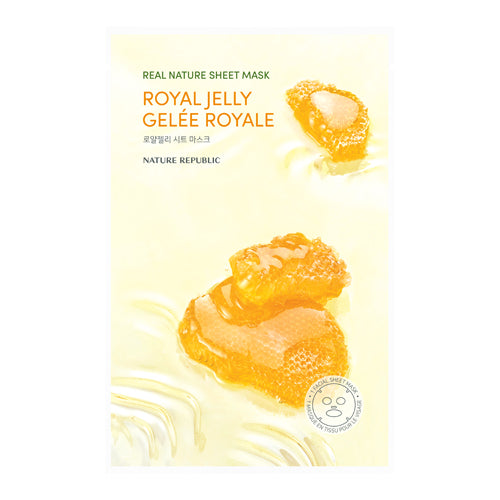 Nature Republic Real Nature Sheet Mask Royal Jelly 23 ml