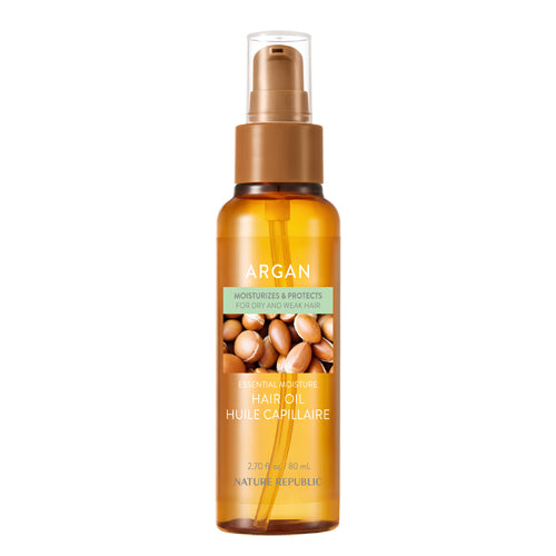 Nature Republic Argan Essential Moisture Hair Oil 80 ml