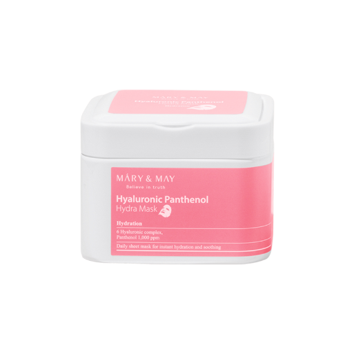 MARY&MAY - Hyaluronic Panthenol Hydra Mask 30pcs