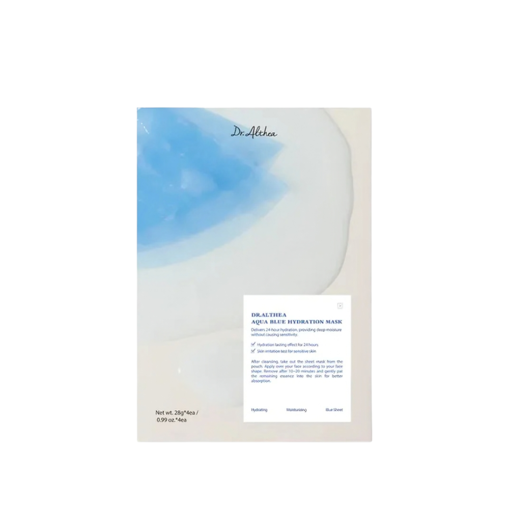 Dr. Althea Aqua Blue Hydration Mask 4pcs