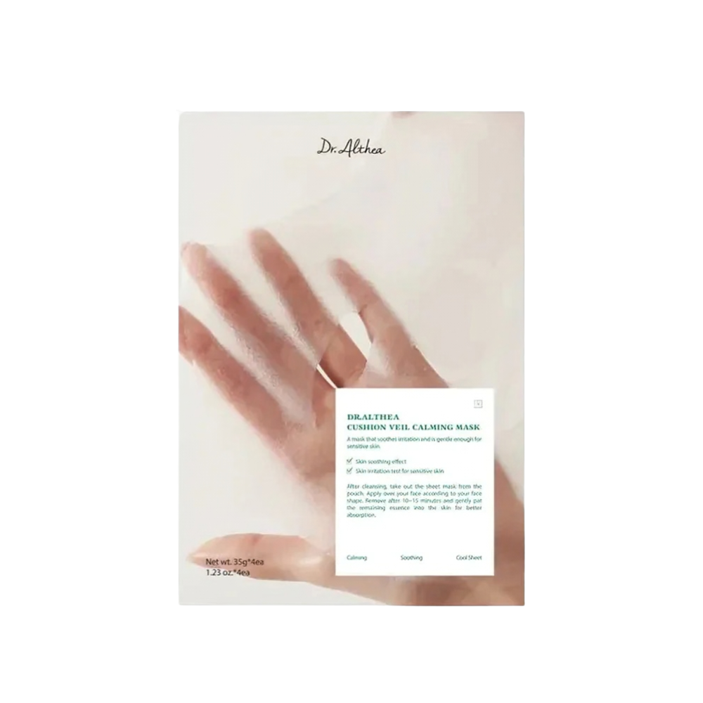 Dr. Althea Cushion Veil Calming Mask 35g*4pcs