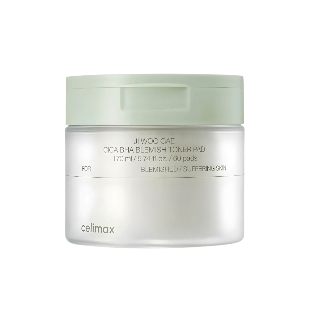 Celimax Ji Woo Gae Cica BHA Blemish Toner Pad 60pcs