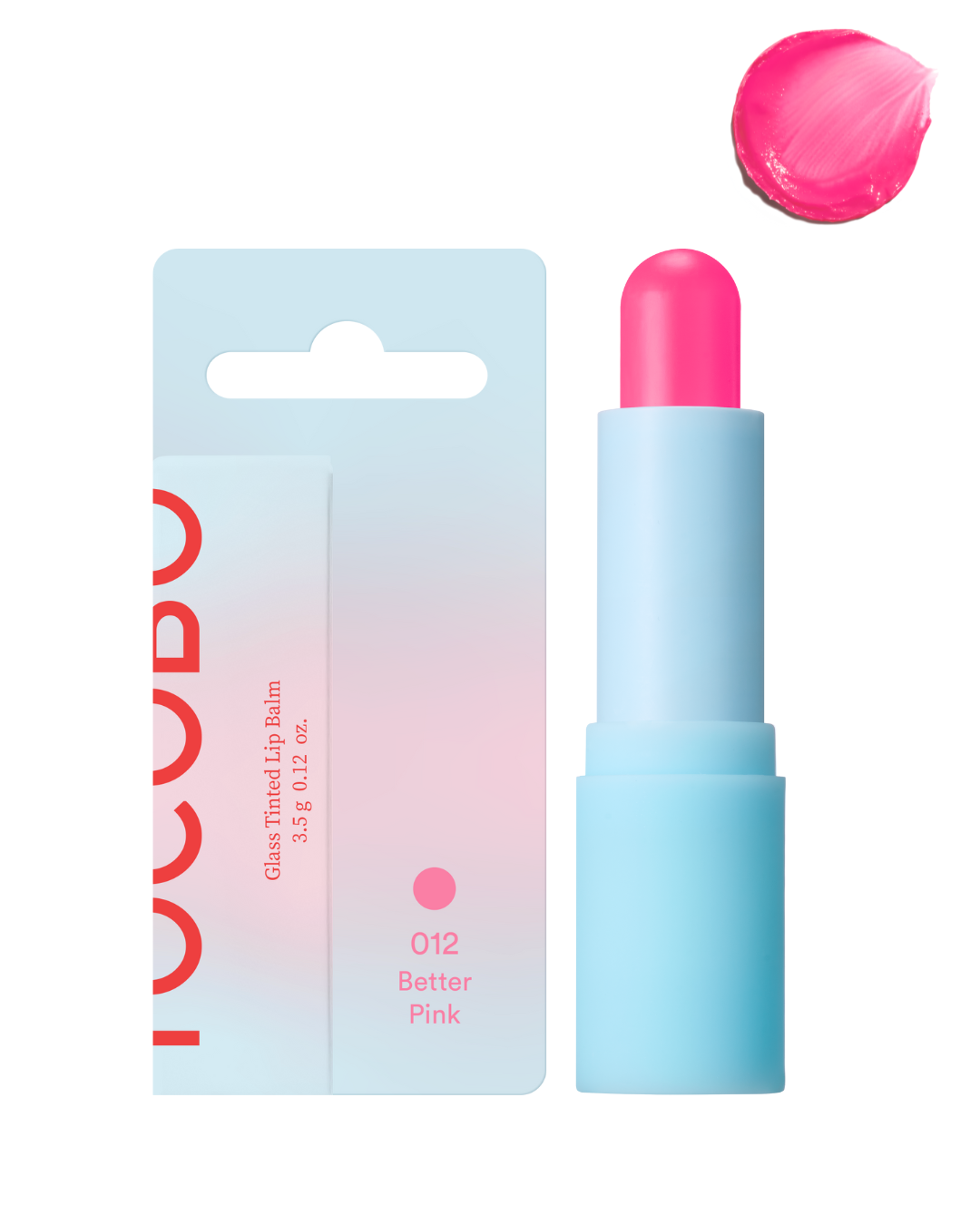 Tocobo Glass Tinted Lip Balm 012 Better Pink