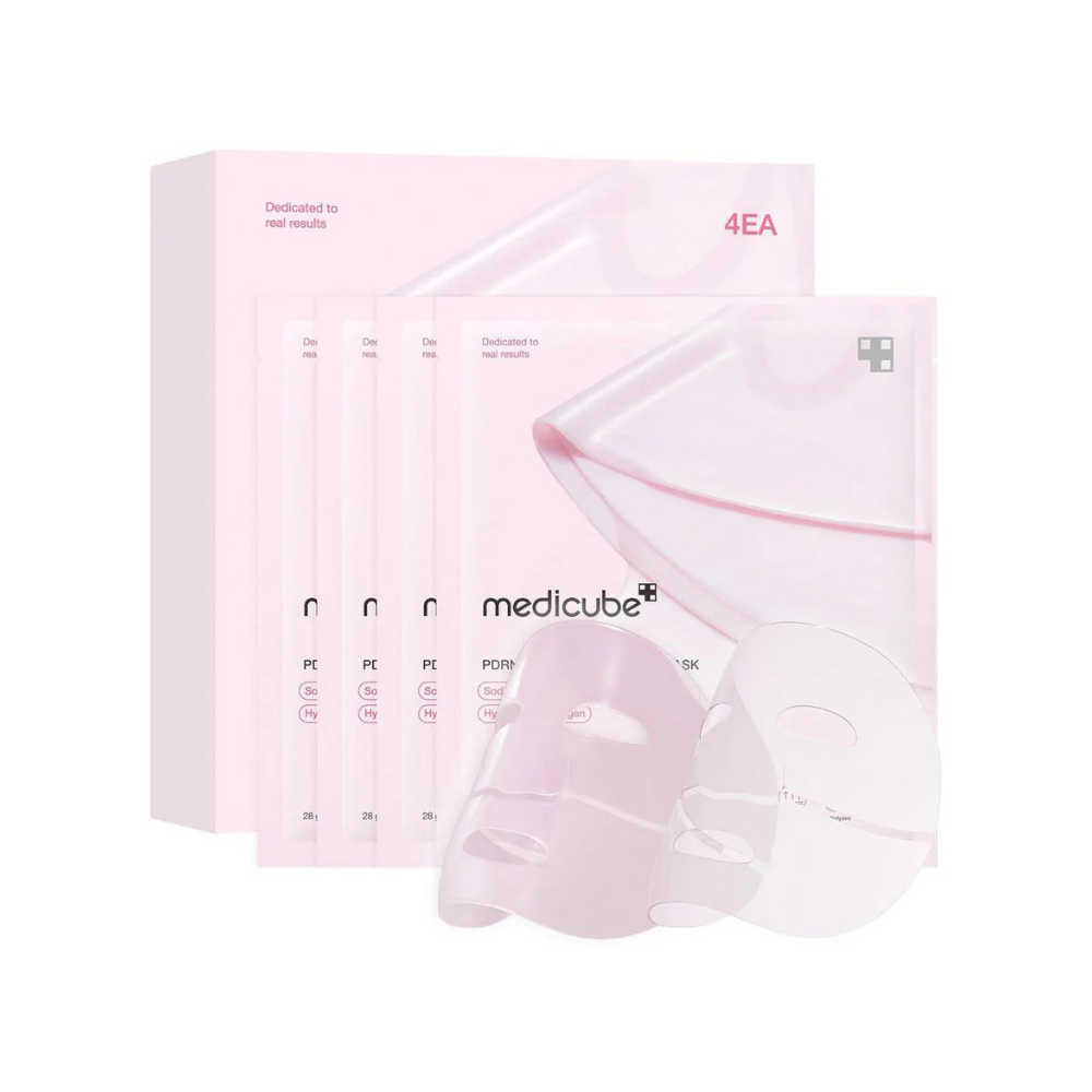 Medicube Maschera Gel Collagene Rosa PDRN 4ea