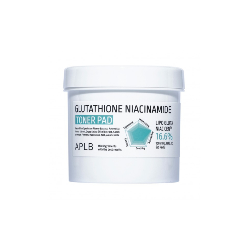 APLB Glutatione Niacinamide Toner Pad 60 pezzi