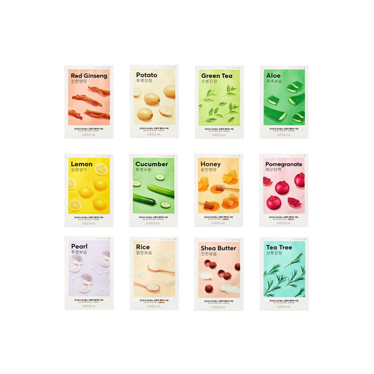 MISSHA - Airy Fit Sheet Mask (12 Types)