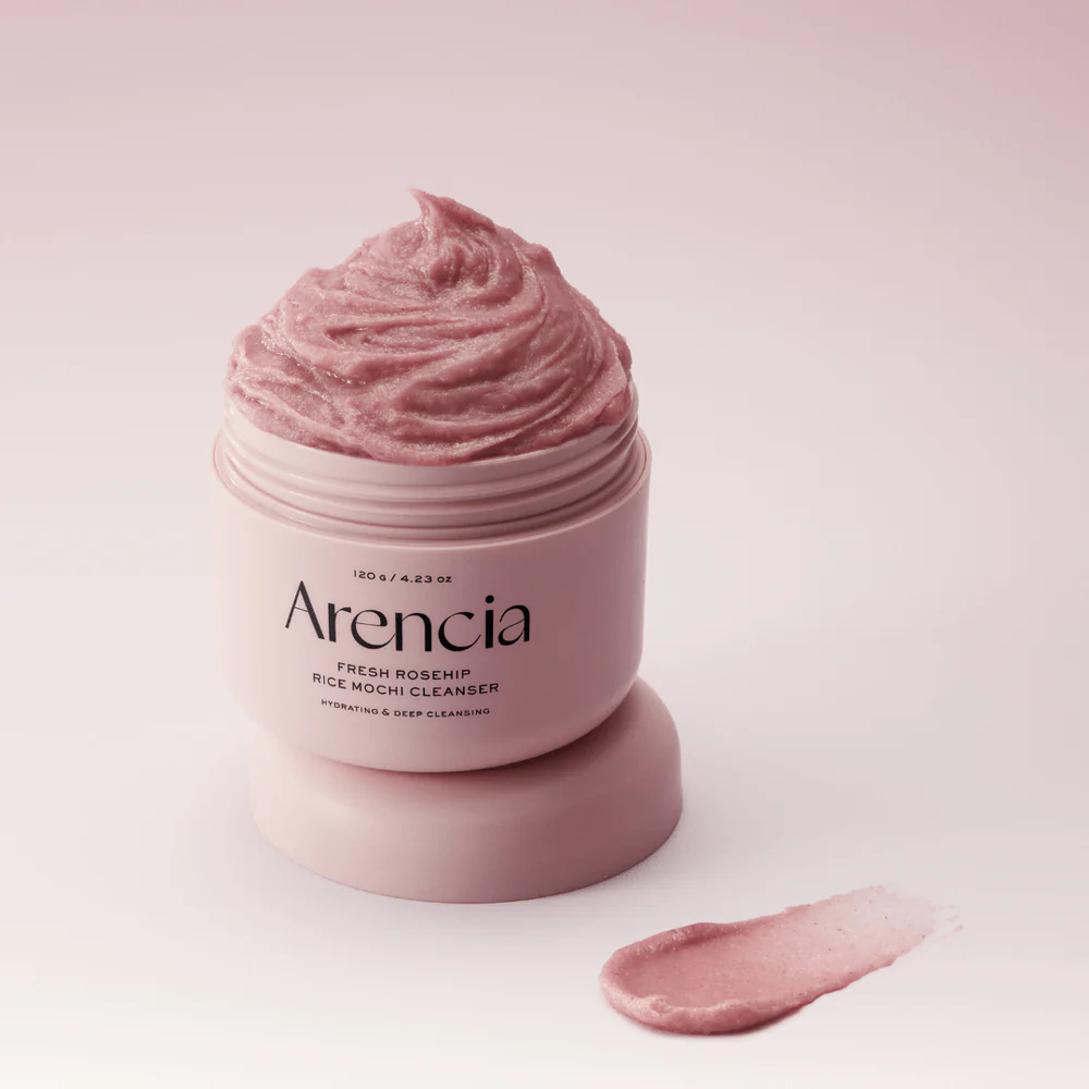 Arencia Fresh Rosehip Mochi Cleanser 120g