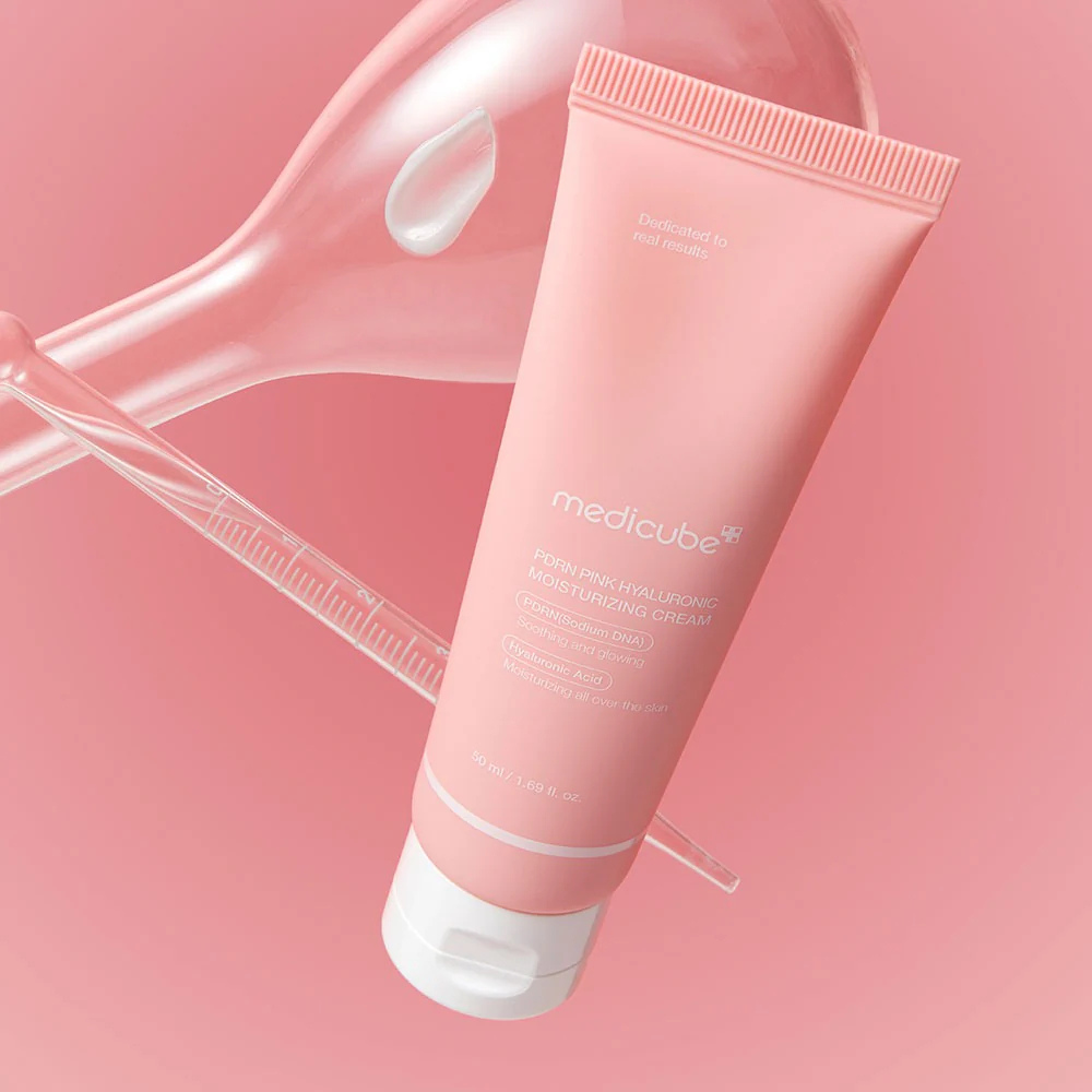 Medicube PDRN Crema idratante all'acido ialuronico rosa 50 ml