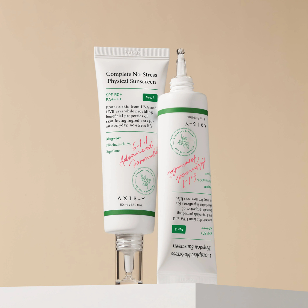 Axis-Y Complete No-Stress Physical Sunscreen 50ml Ver.3