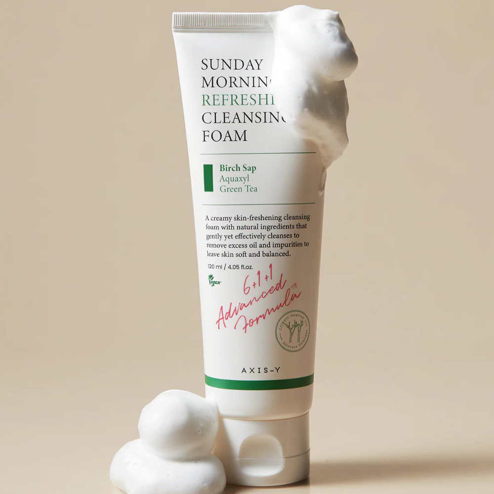 Axis-Y Sunday Morning Refreshing Cleansing Foam 120ml