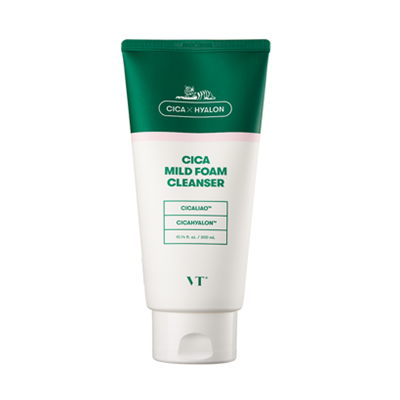 VT Cosmetics Vt CICA Mild Foam Cleanser 300 ml