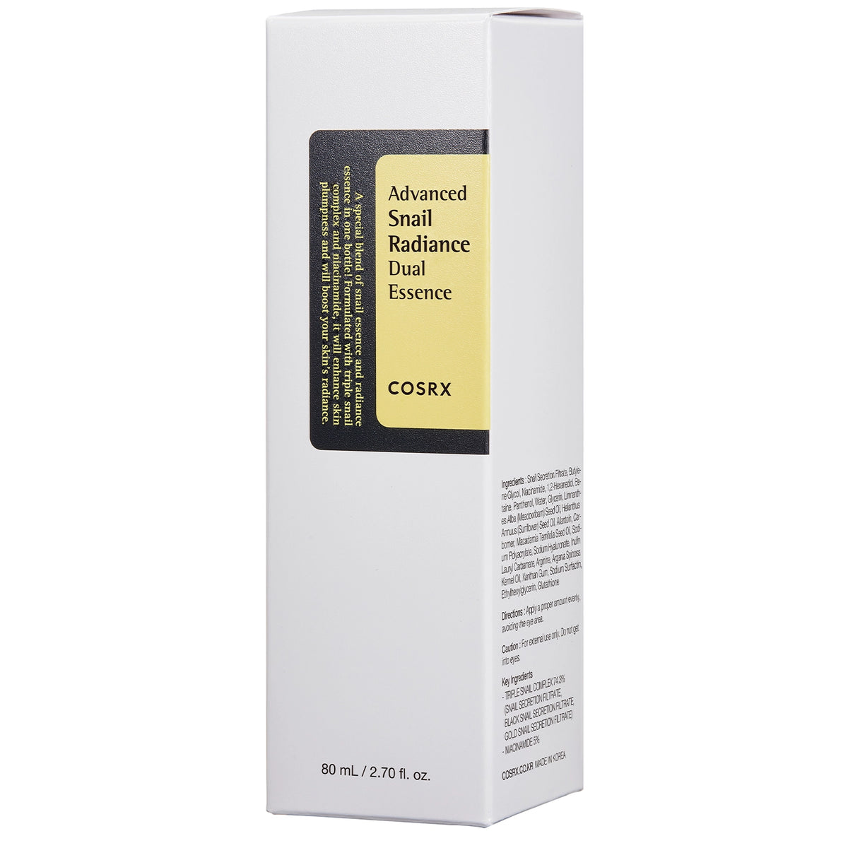 Cosrx Advanced Snail Radiance Dual Essence - view 2