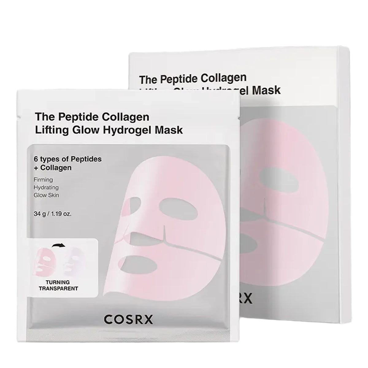 Cosrx Peptide Collagen Glow Hydrogel Mask