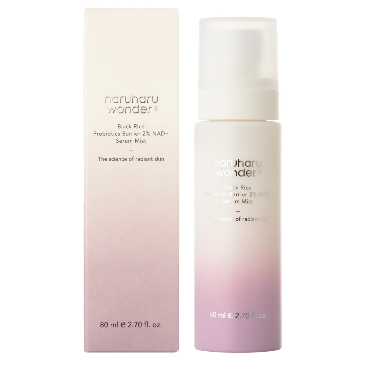 Haruharu Wonder Black Rice Probiotics Barrier NAD+ Serum Mist - view 5