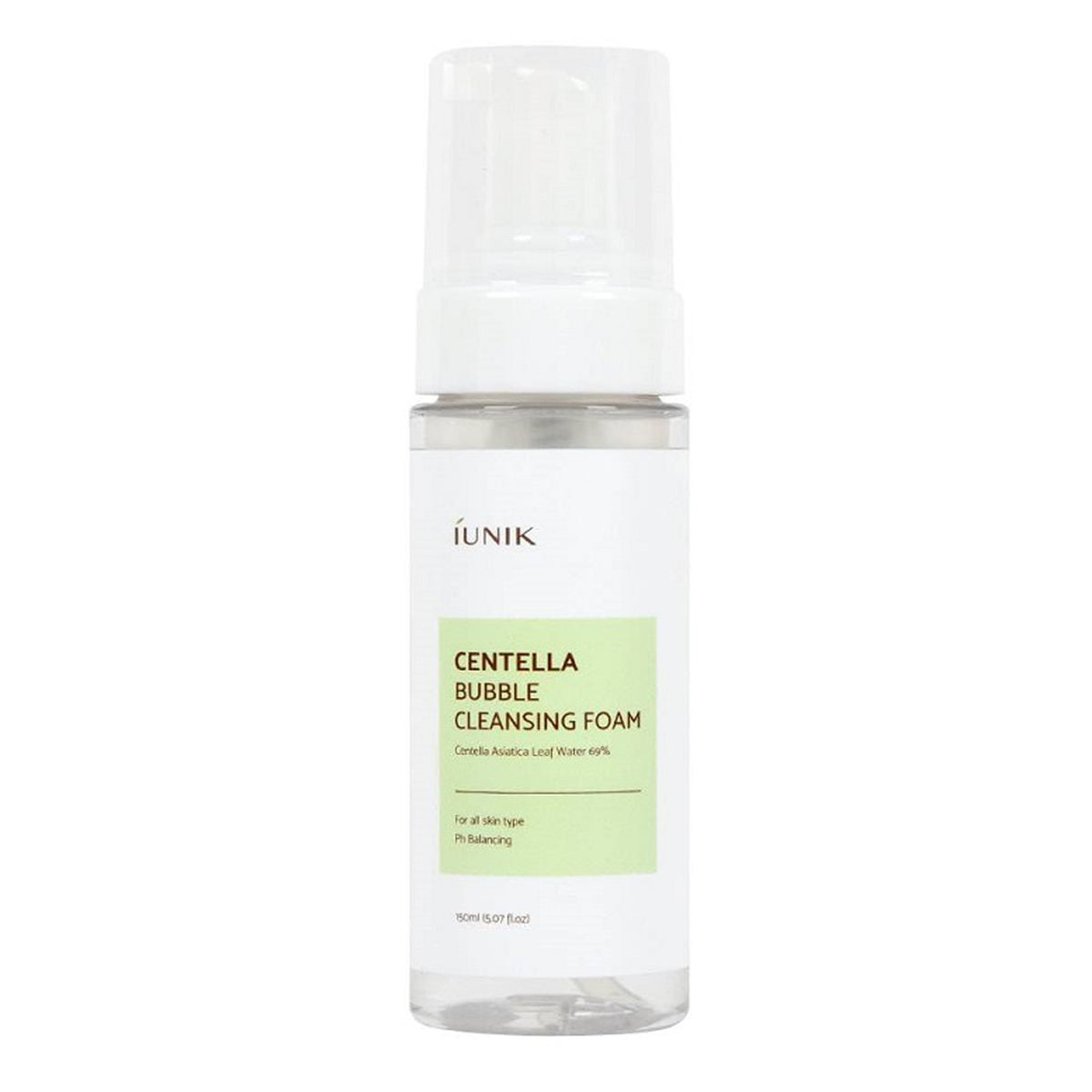 Iunik Centella Bubble Cleansing Foam 150 ml