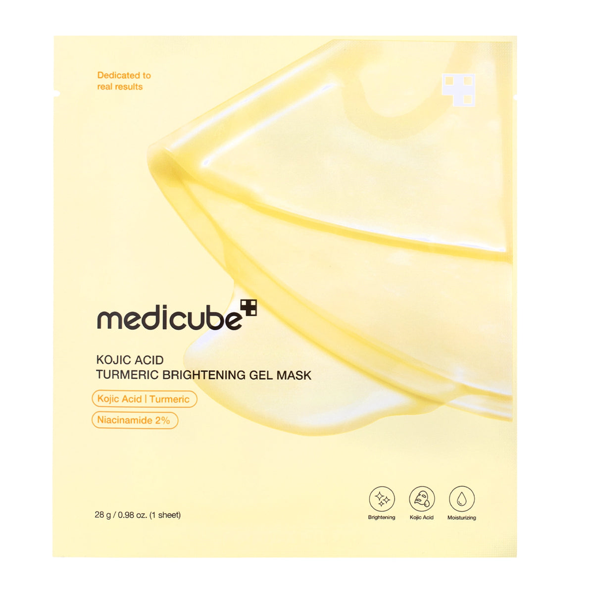 Medicube Kojic Acid Turmeric Brightening Gel Mask 1EA