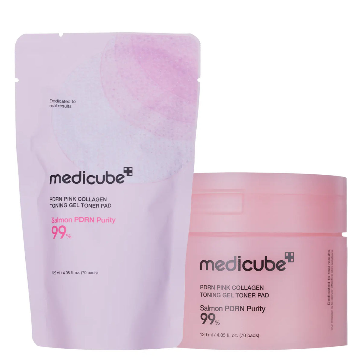 Medicube PDRN Pink Collagen Toning Gel Toner Pad 70ea (view 2)