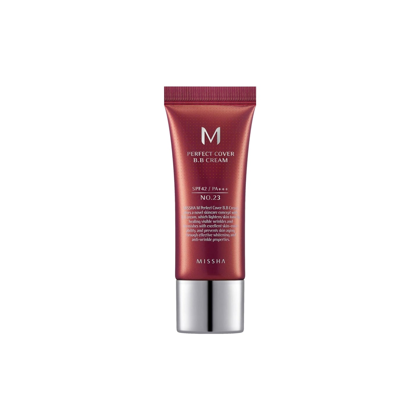 MISSHA - M Perfect Cover BB Cream No.23 Natural Beige SPF42 / PA +++ 20ml