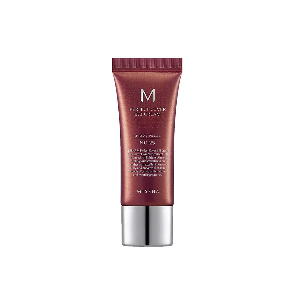 MISSHA - M Perfect Cover BB Cream No.25 Warm Beige SPF42 / PA +++ 20ml