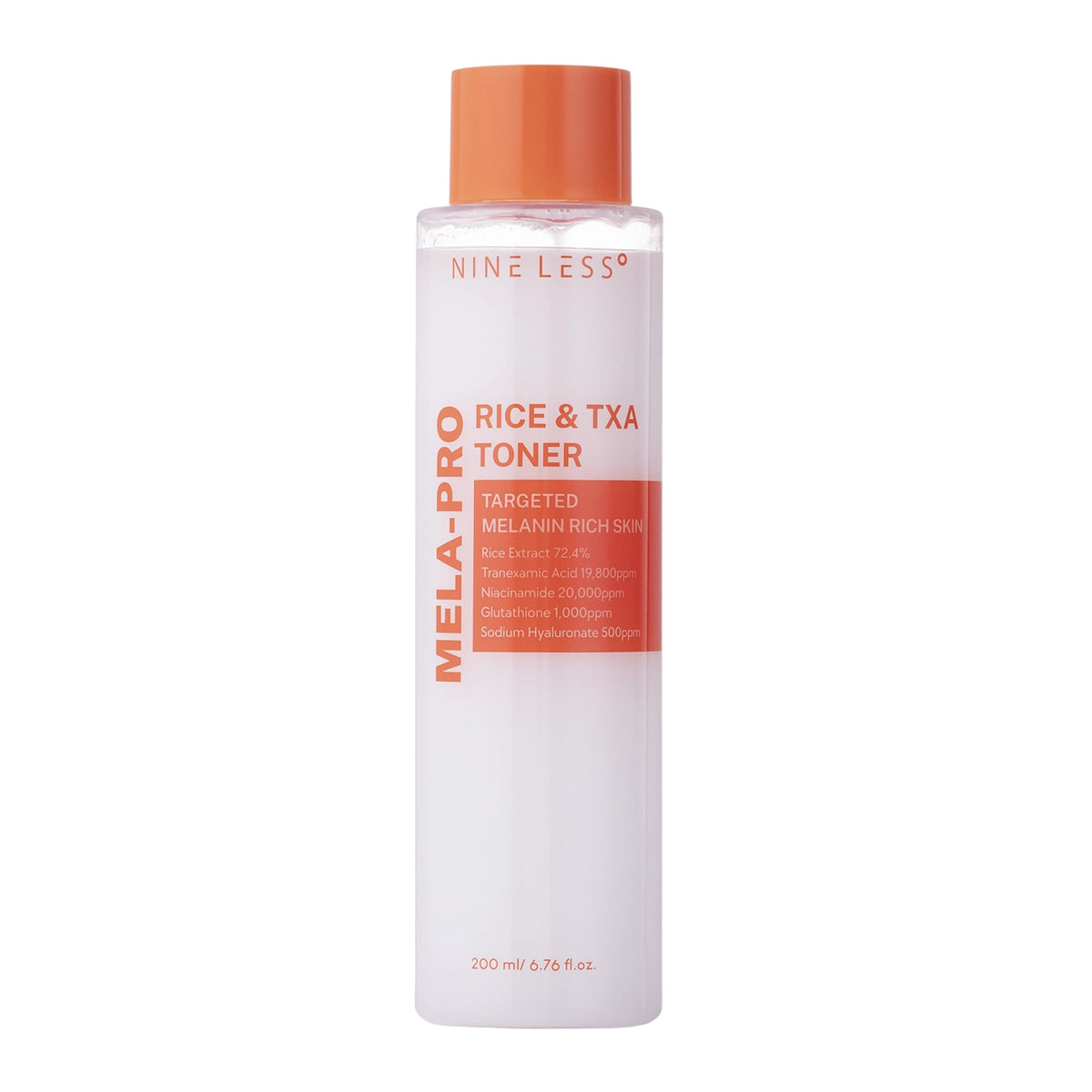 Nine Less Mela-pro Rice & TXA Toner 200 ml