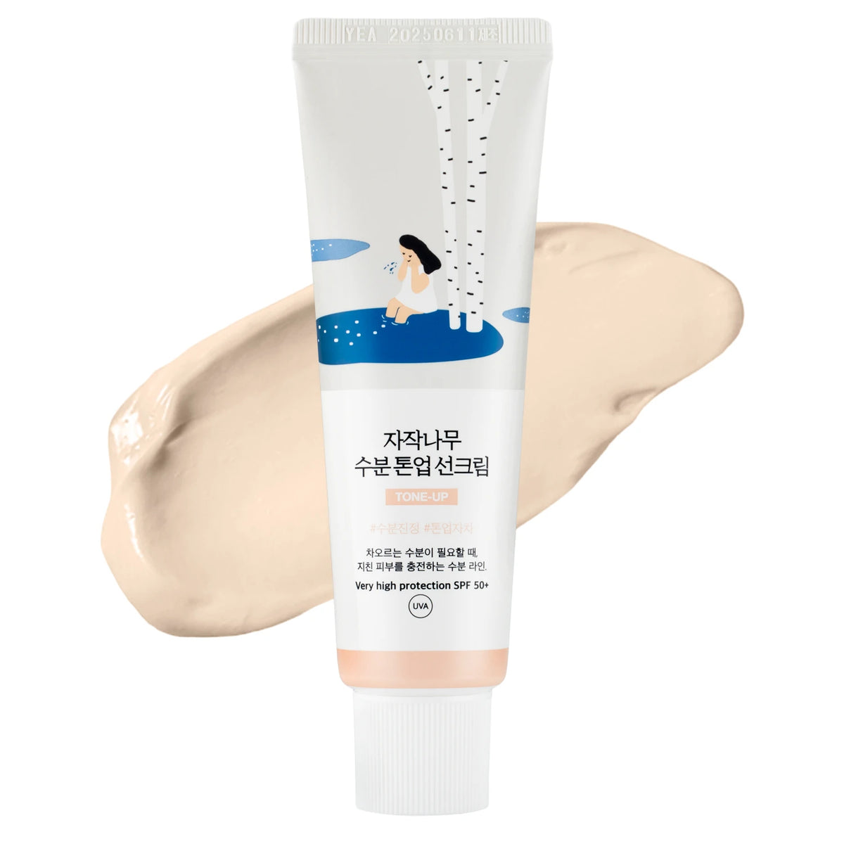 Round Lab Birch Moisture Tone-Up Sunscreen 50 ml