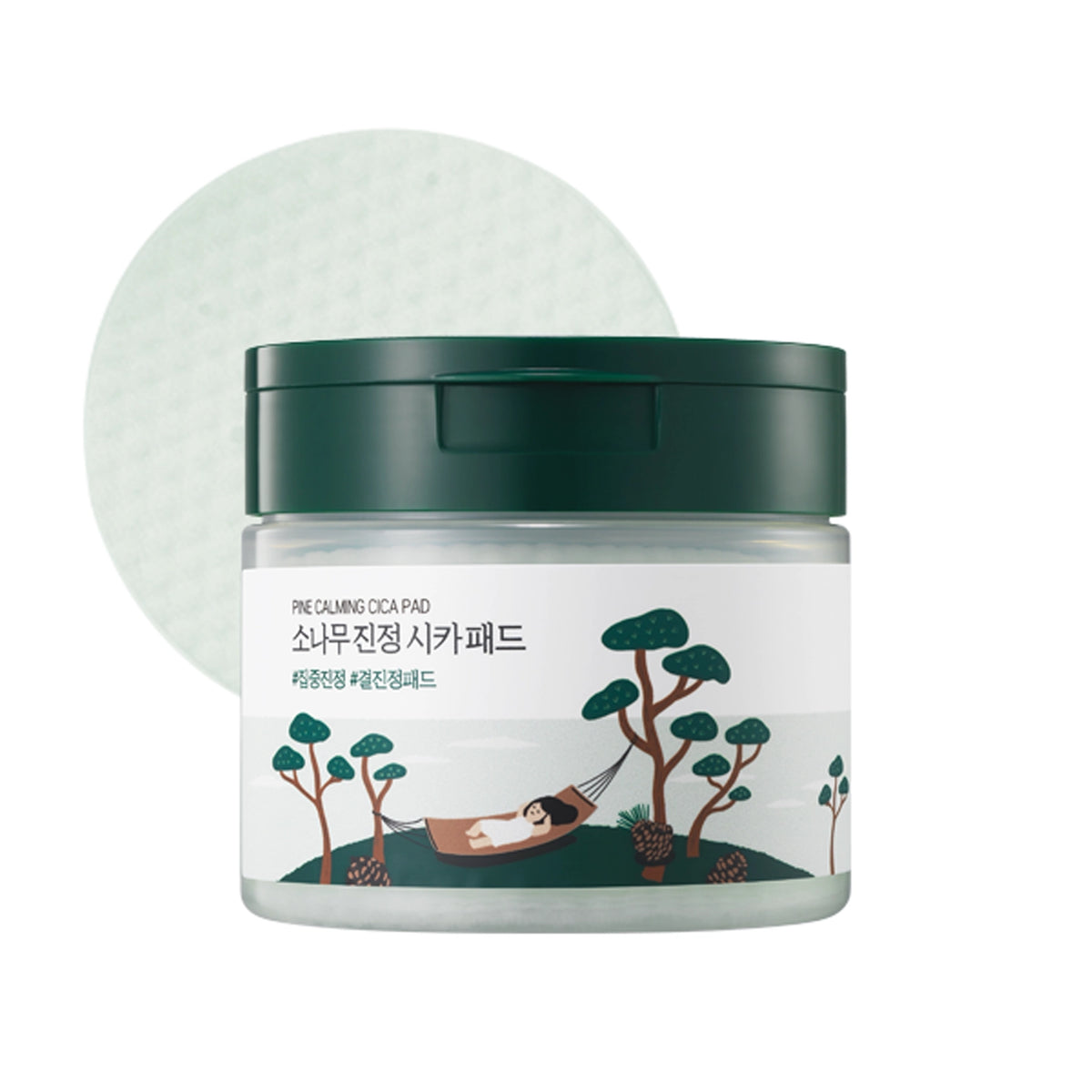 Round Lab Pine Calming CICA Pad 50 pcs