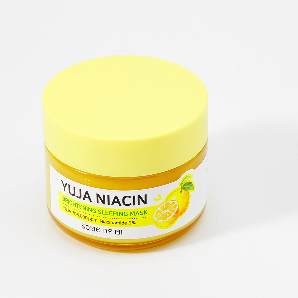 SOME BY MI - Maschera illuminante per dormire Yuja Niacin 30 Day Miracle - 60 g