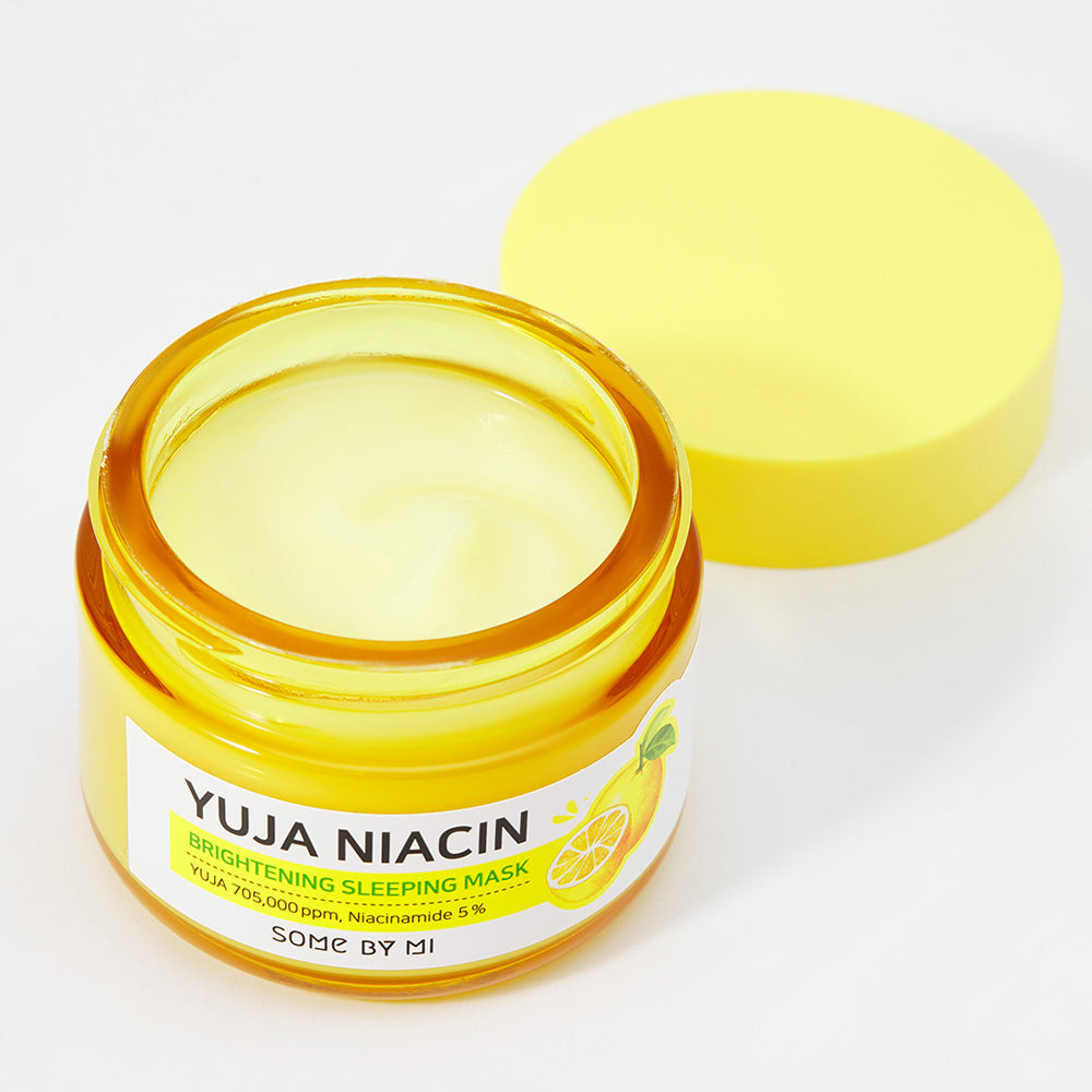 SOME BY MI - Maschera illuminante per dormire Yuja Niacin 30 Day Miracle - 60 g